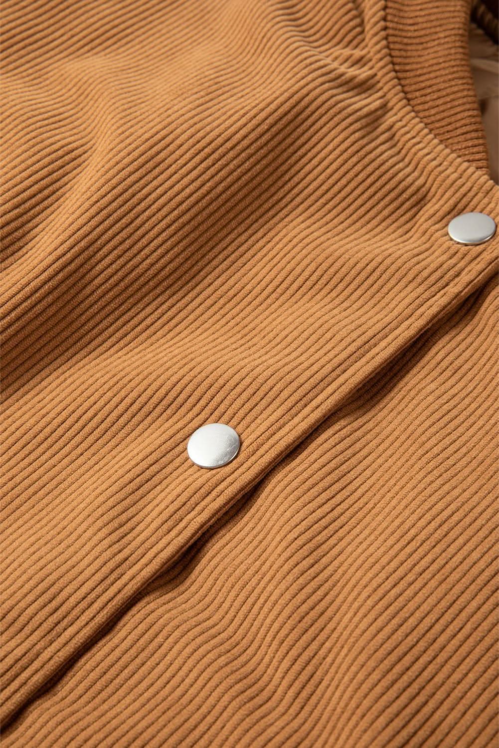 Buckskin corduroy fleece bomber - Love Salve